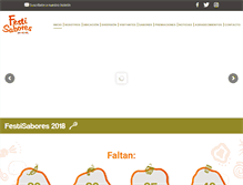 Tablet Screenshot of festisabores.com